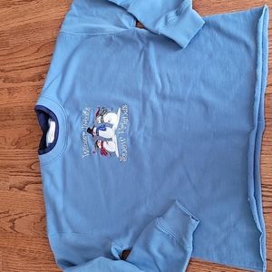 Vintage Size Medium Snowman Christmas Sweatshirt